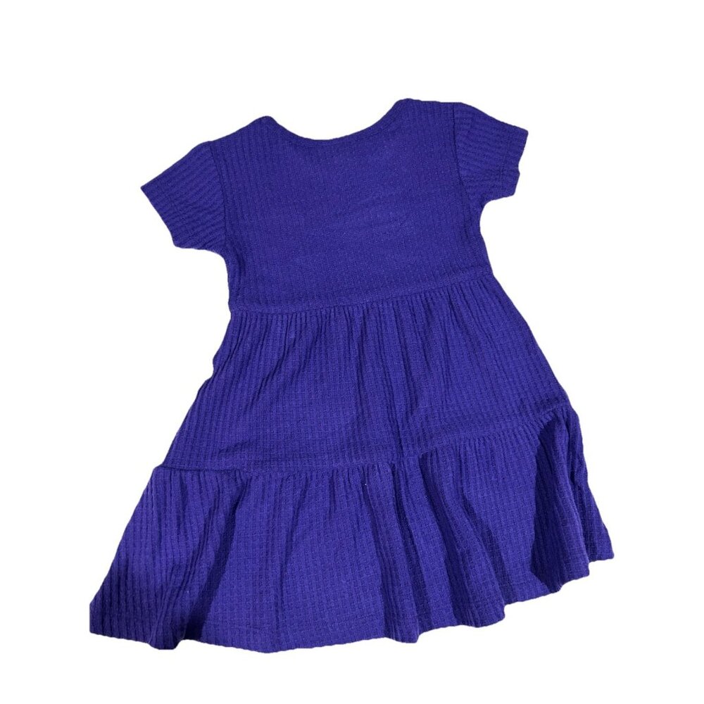 NEW Washington Huskies Colosseum Purple Waffle Dress Girl's Toddler 3T - Picture 2 of 9